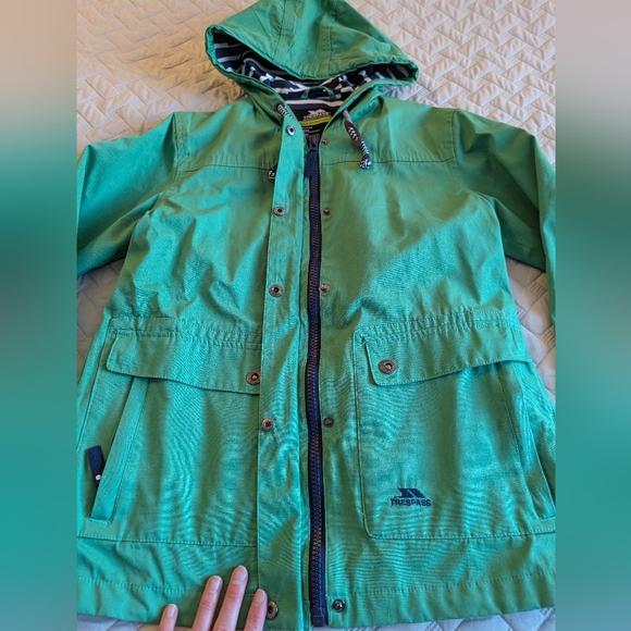 TRESPASS Womens Seawater Waterproof Jacket Sz.M - Picture 4 of 13
